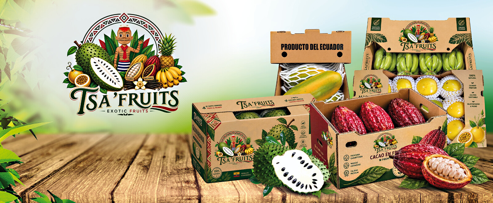 Frutas tropicales de exportación Abanjocom