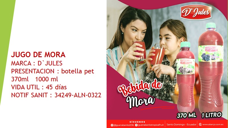 Jugo mora