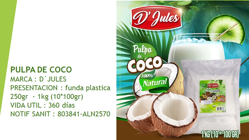 Pulpa coco